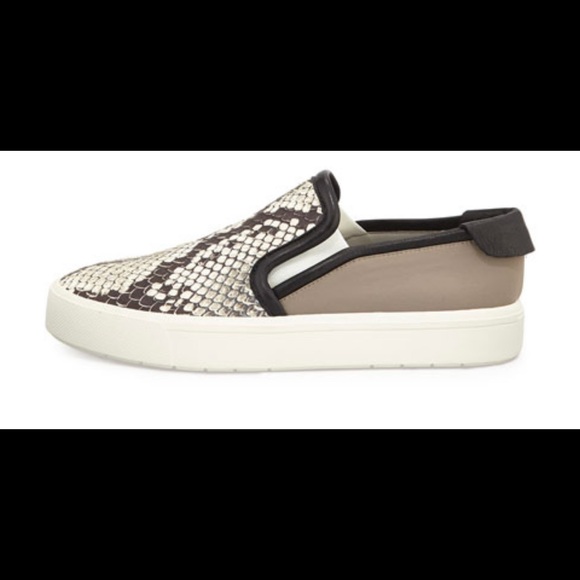 Vince Shoes - VINCE Python Print Slip-On Sneaker